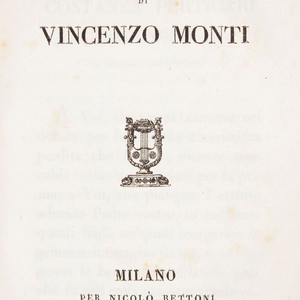 Poesie di Vincenzo Monti