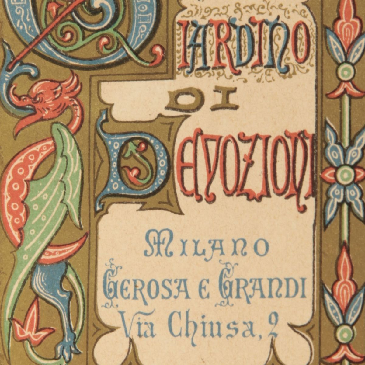 Cinque Libricini Illustrati del XIX Secolo di Argomento Religioso