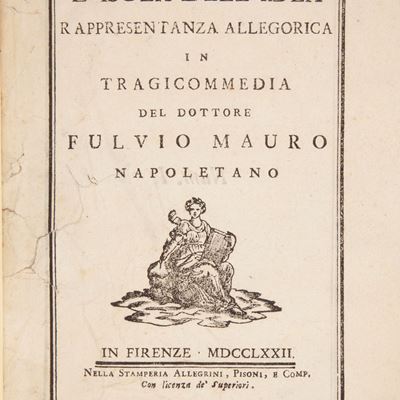 Fulvio Mauro - L'isola Dell'idea. Rappresentanza Allegorica in Tragicommedia