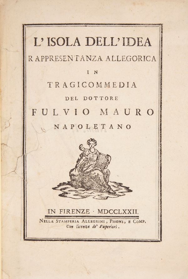 Fulvio Mauro - L'isola dell'idea. Rappresentanza allegorica in tragicommedia