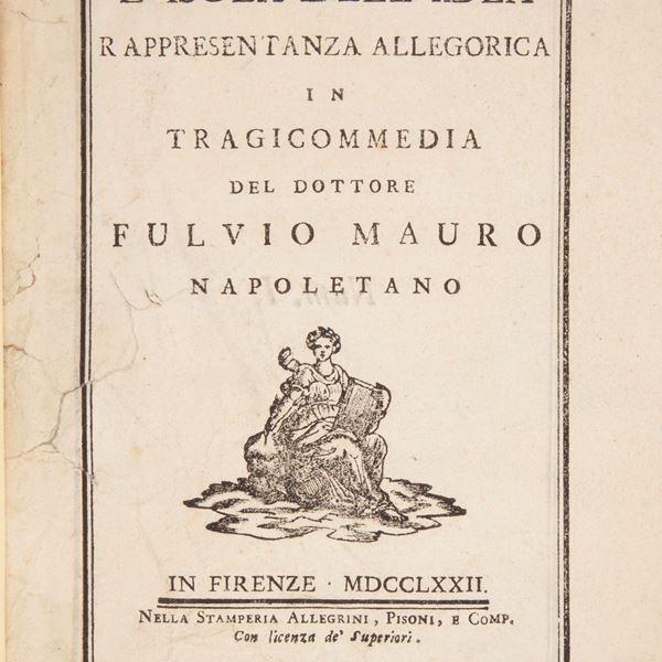 Fulvio Mauro - L'isola dell'idea. Rappresentanza allegorica in tragicommedia