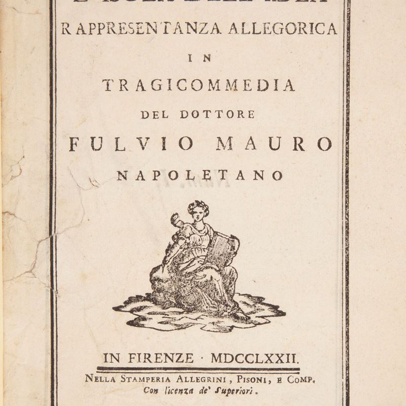 Fulvio Mauro - L'isola Dell'idea. Rappresentanza Allegorica in Tragicommedia