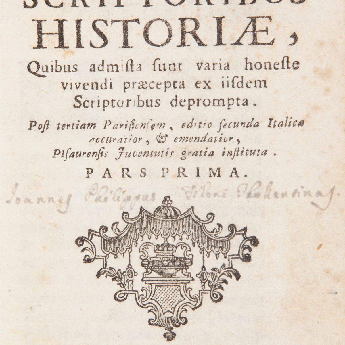 Tre Volumi del '700 in Pergamena