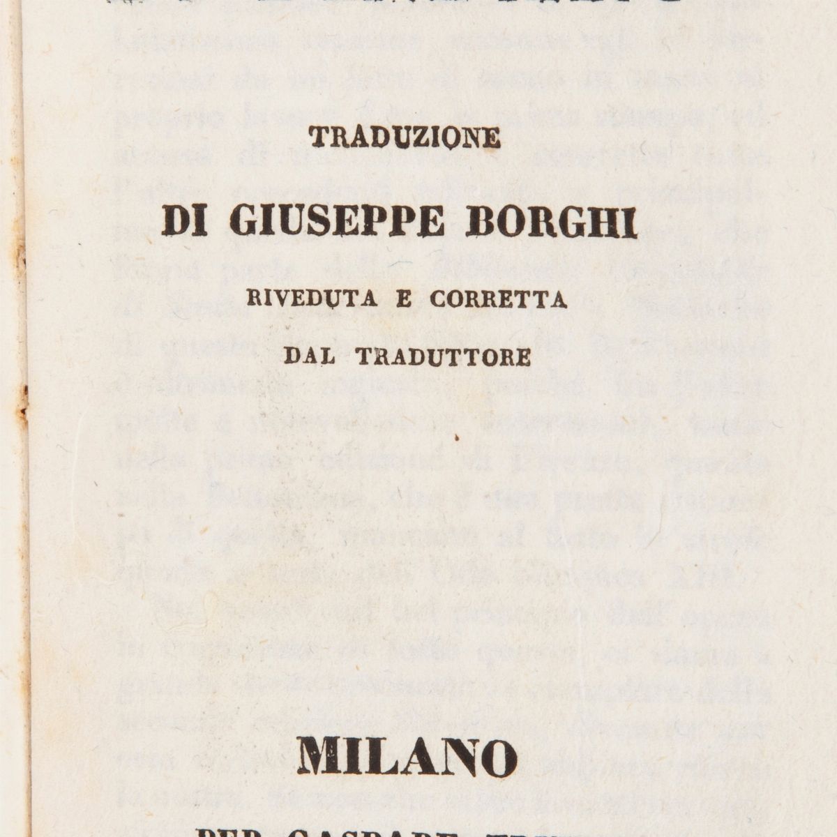 Cinque Volumetti del'800