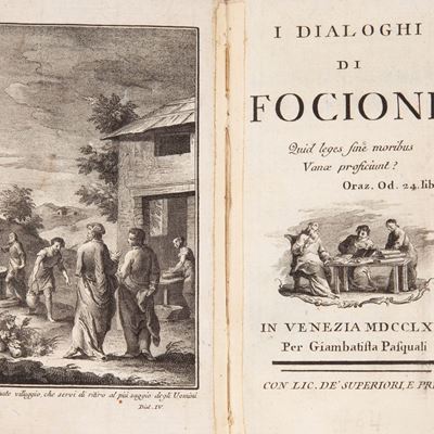 Gabriel Bonnot De Mably - i Dialoghi di Focione