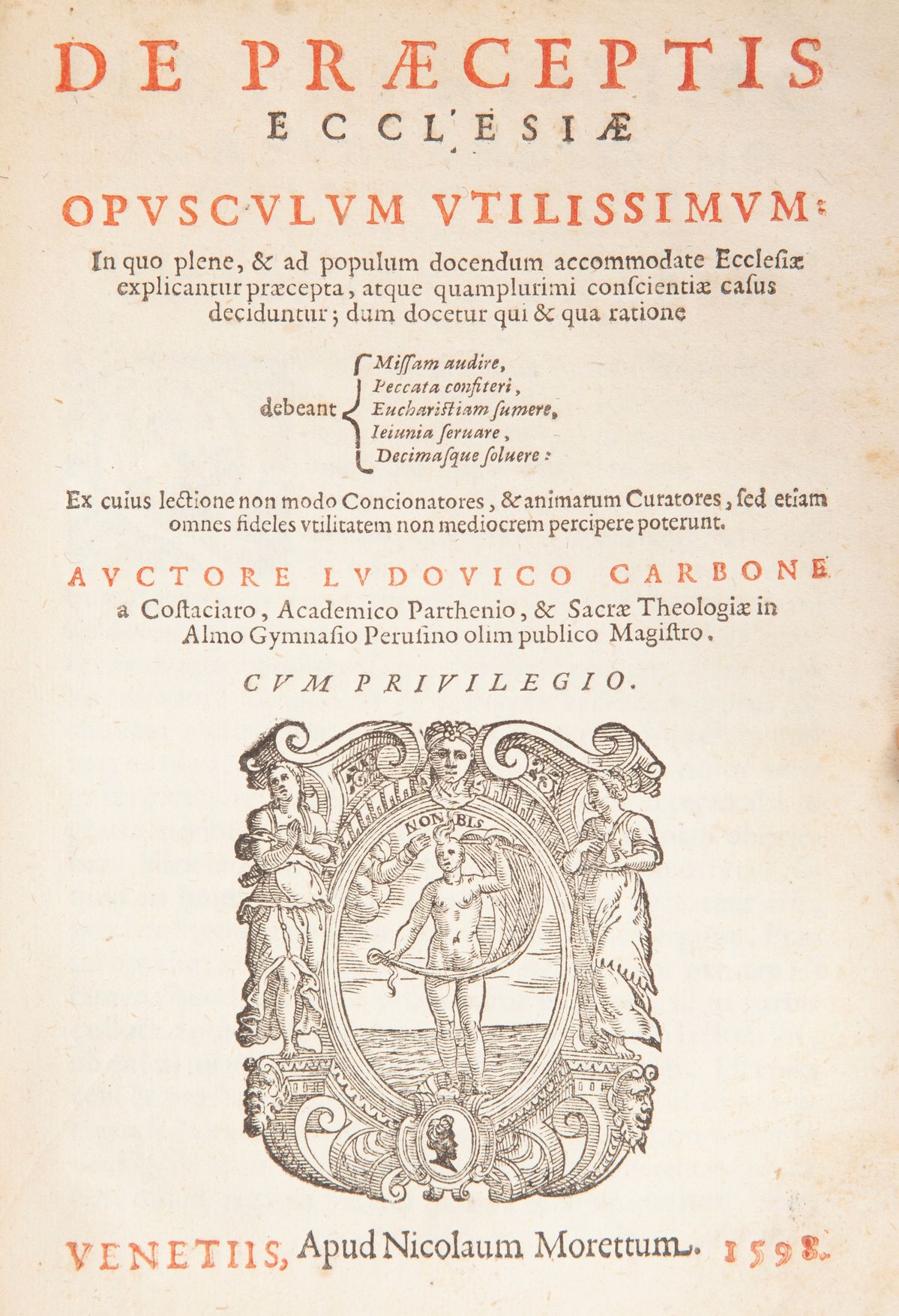 Martino Alfonso Vivaldo - Candelabrum aureum Pars Prima - Pars Secunda