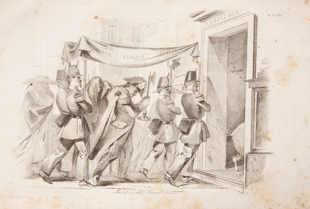 Michelangelo Pinto - Don Pirlone a Roma. Memorie di un italiano Dal 1° settembre 1848 al 31 dicem...