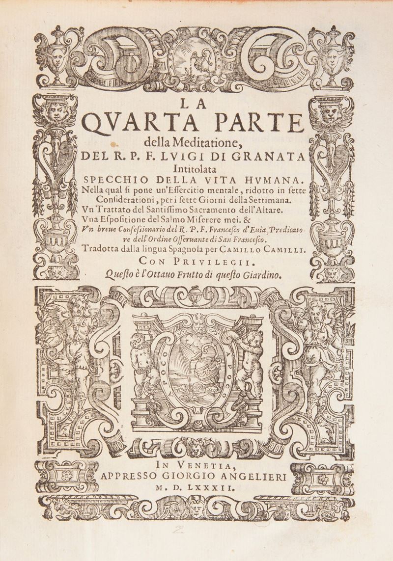 Fra' Luigi di Granada - la Quarta Parte della Meditazione; della Guida Overo Scorta De' Peccatori...