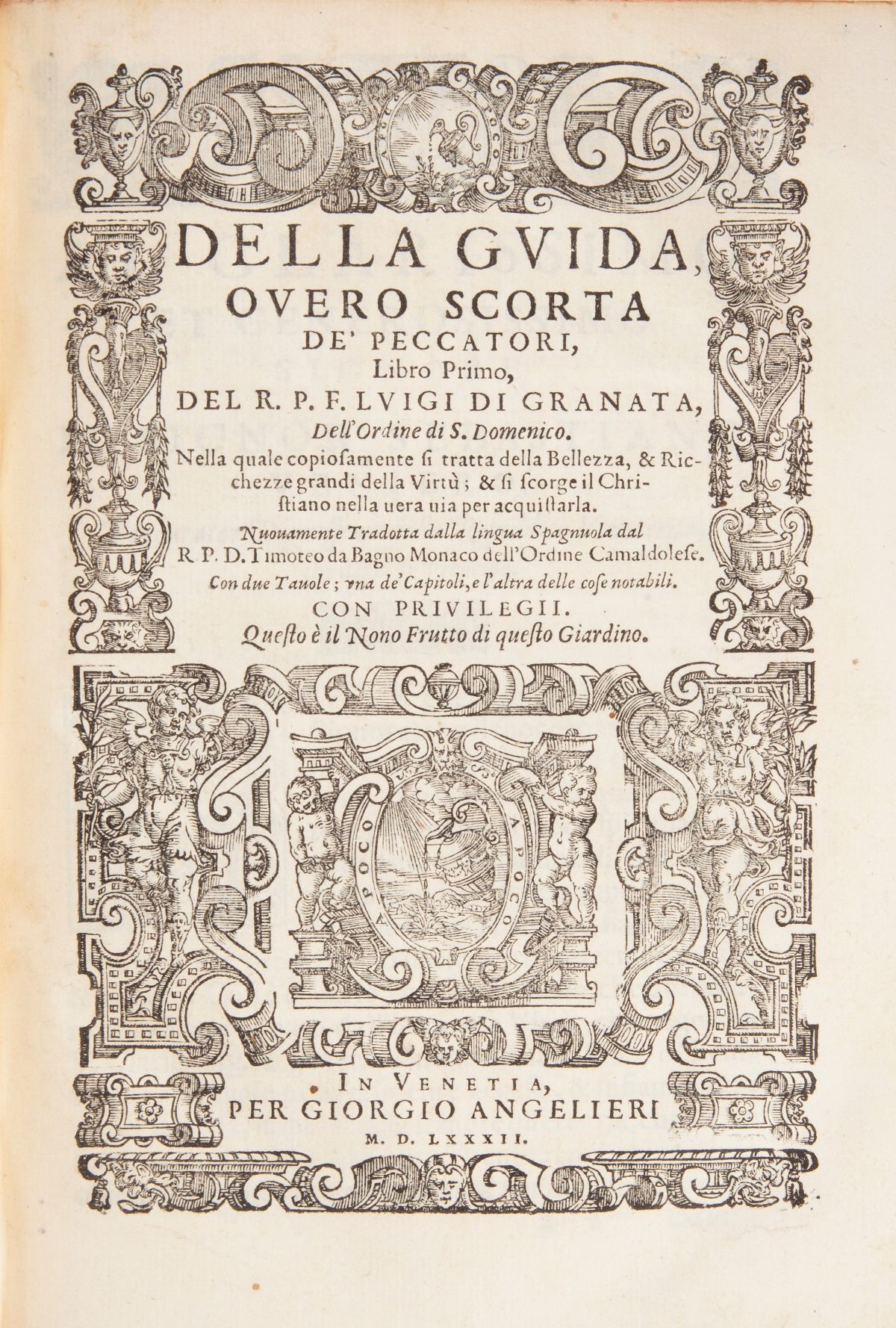Fra' Luigi di Granada - la Quarta Parte della Meditazione; della Guida Overo Scorta De' Peccatori...