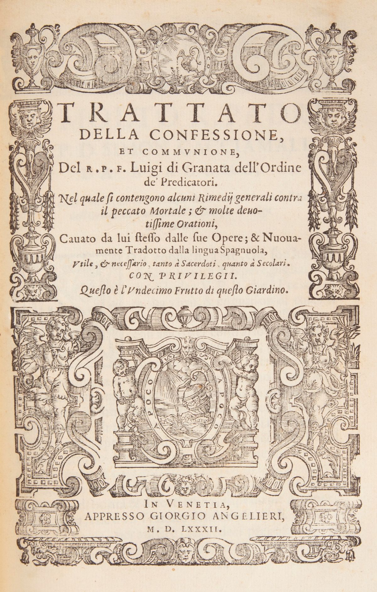 Fra' Luigi di Granada - la Quarta Parte della Meditazione; della Guida Overo Scorta De' Peccatori...