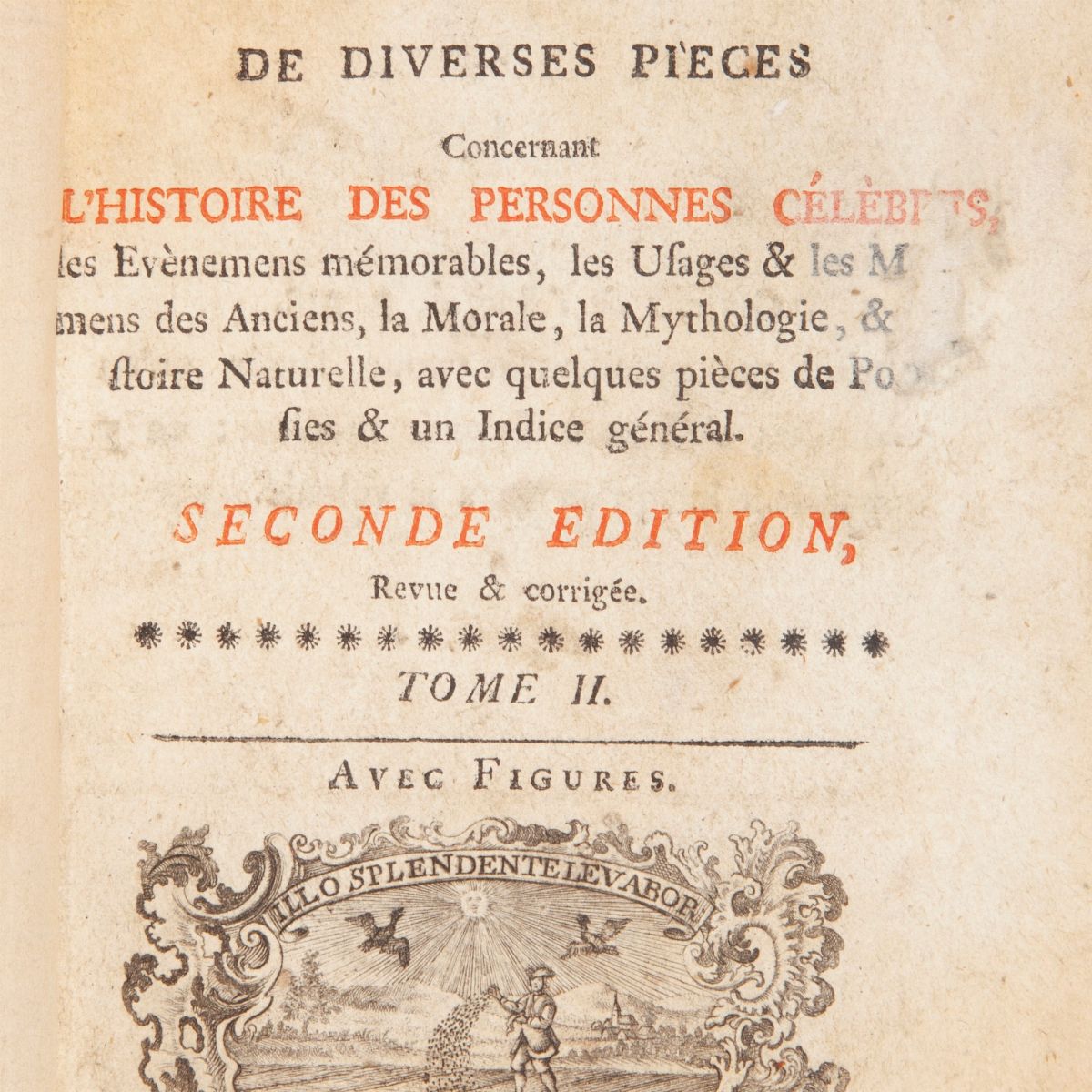 Otto Volumi Scompleti del 700 Francese