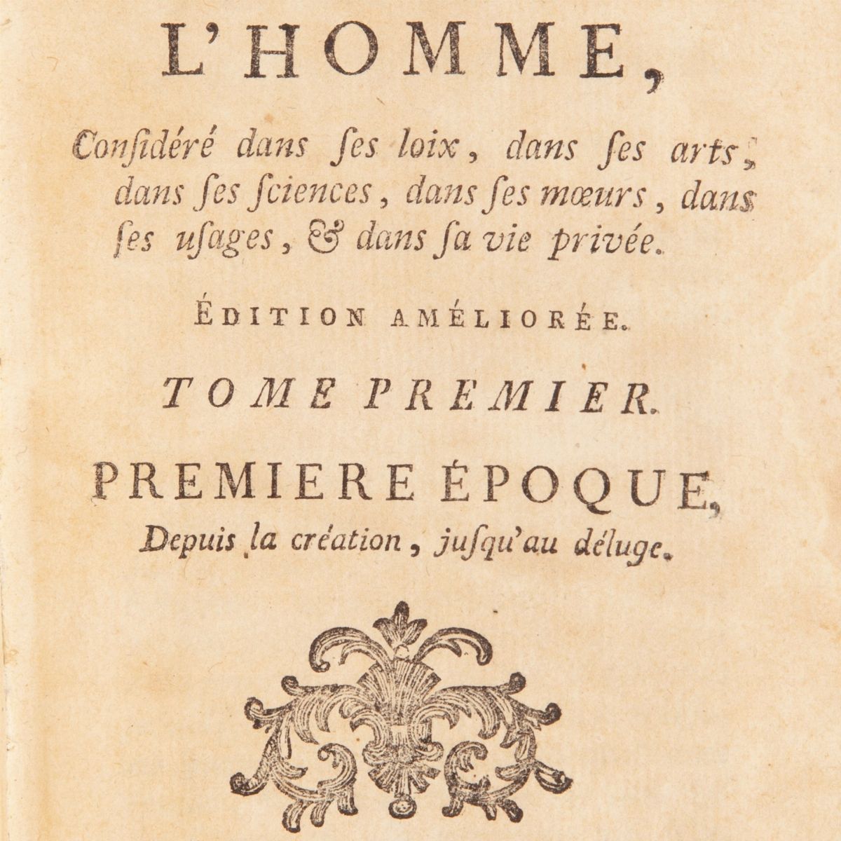 Otto Volumi Scompleti del 700 Francese