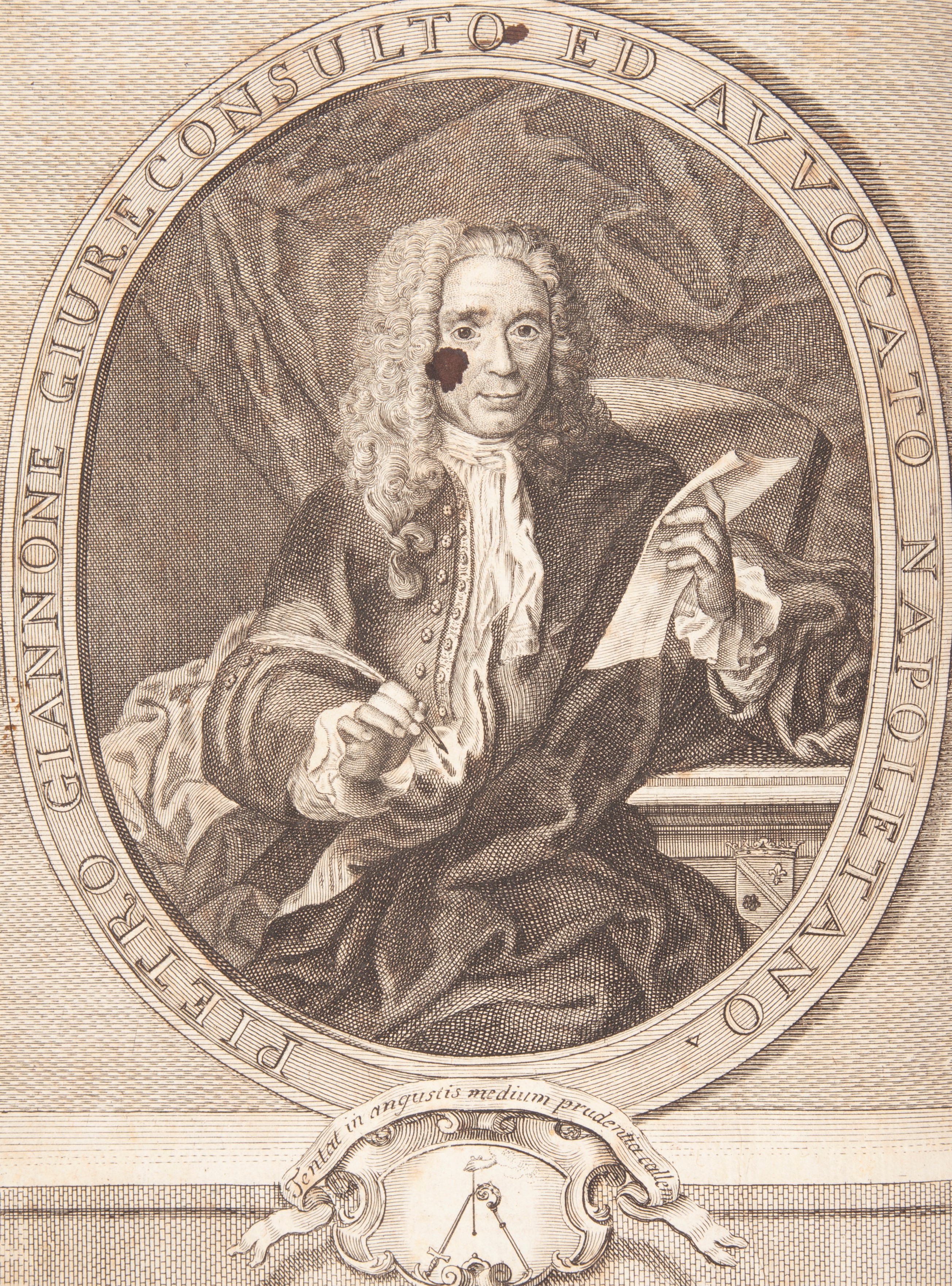Pietro Giannone - Istoria Civile del Regno di Napoli. con Accrescimento di Note Riflessioni Medag...