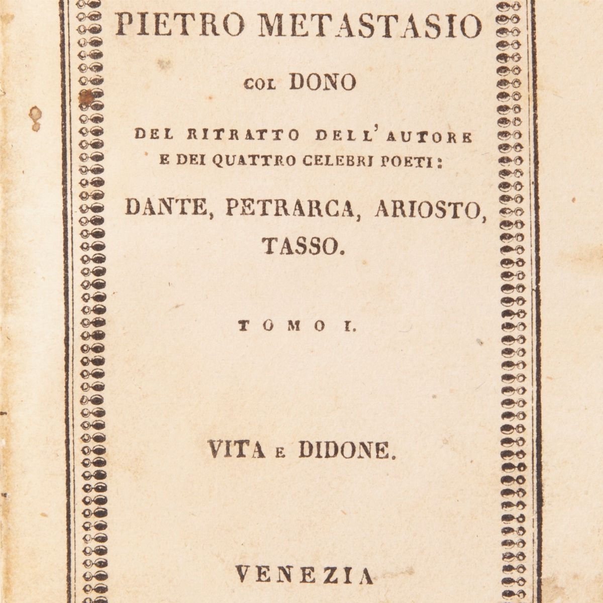Opere di Pietro Metastasio (illustrato Dell'800) (scompleto)