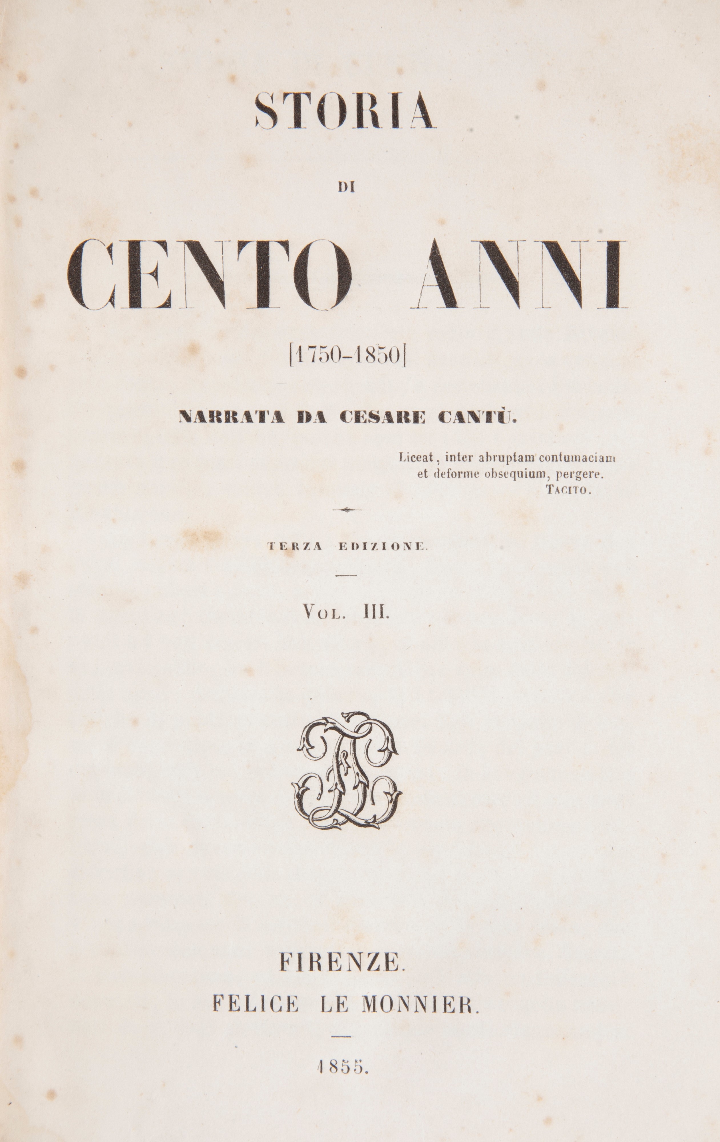 Otto Volumi Completi Stampati in Italia