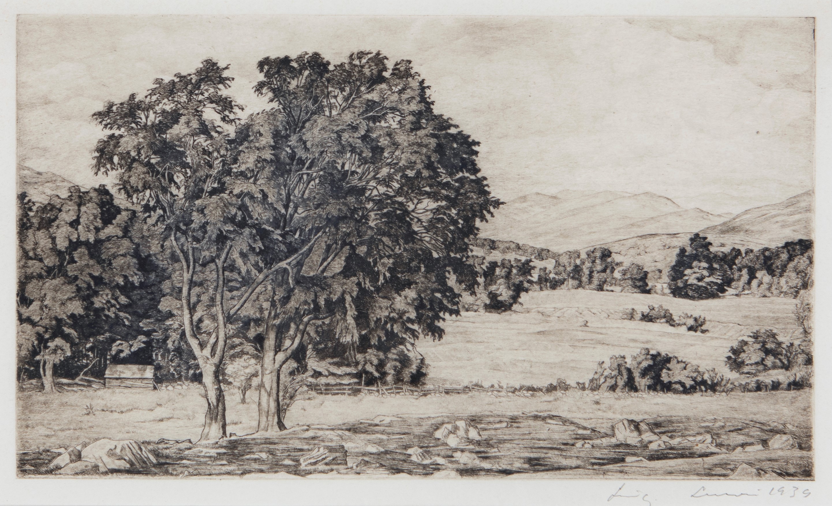 Luigi Lucioni - Paesaggio