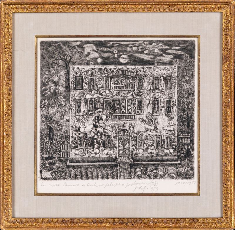 Tono Zancanaro - La Casa Lunare o Antico Palazzo Padovano