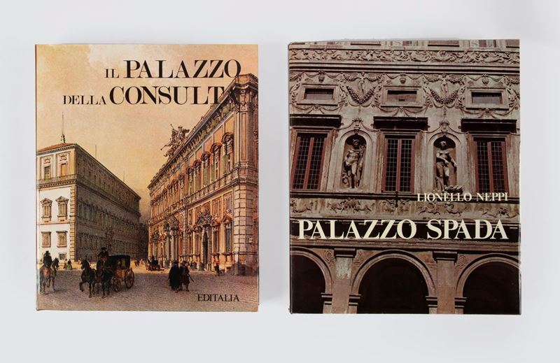 Lionello Neppi. Palazzo Spada - Franco Borsi. Palazzo della Consulta