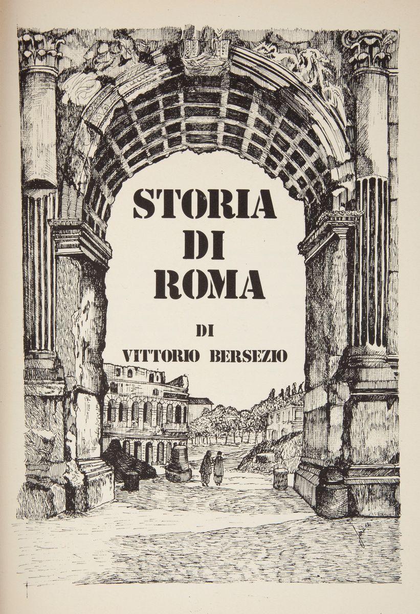 Vittorio Bersezio. Storia di Roma dalle Origini Fino 1870