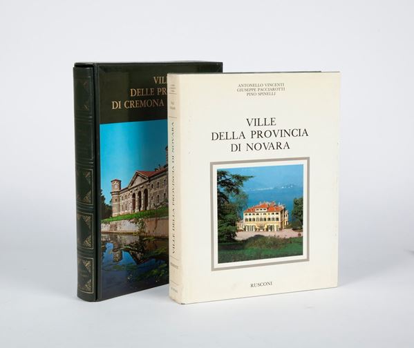 Perogalli, Sandri. Ville delle province di Cremona e Mantova - Vincenti. Ville delle province di Novara