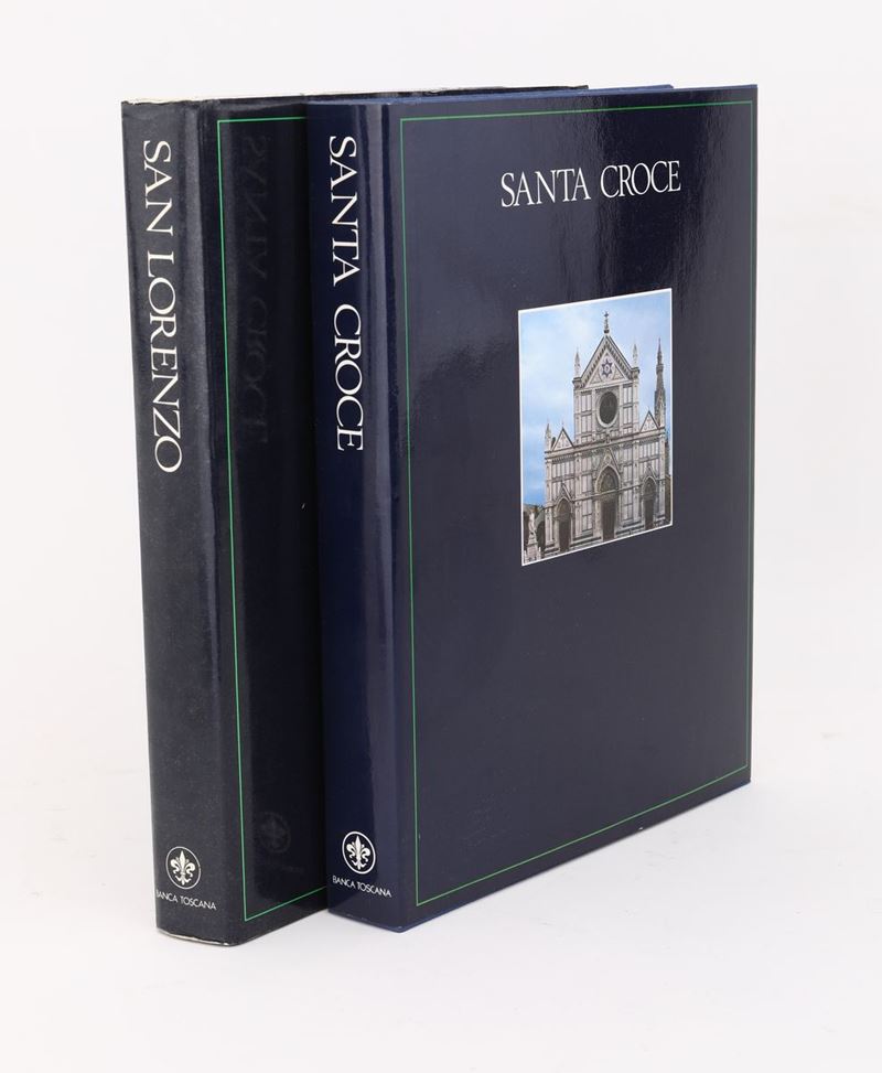 U. Baldini, B. Nardini. Santa Croce, la Basilica - San Lorenzo, la Basilica