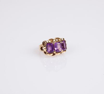 Anello in Oro e Ametiste