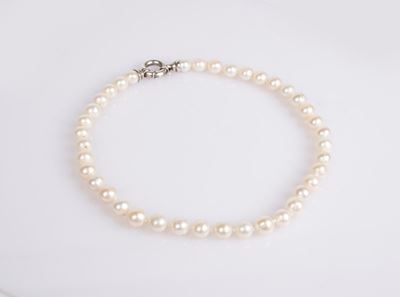 Collana di Perle Freshwater e Argento