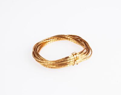 Bracciale in Oro a Nove Fili