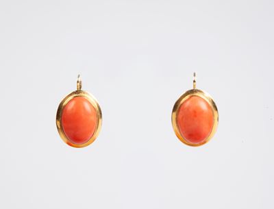 Orecchini in Oro e Corallo