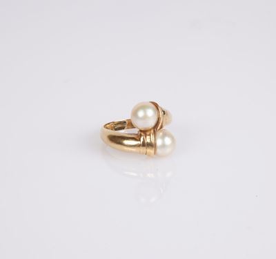 Anello in Oro e Perle