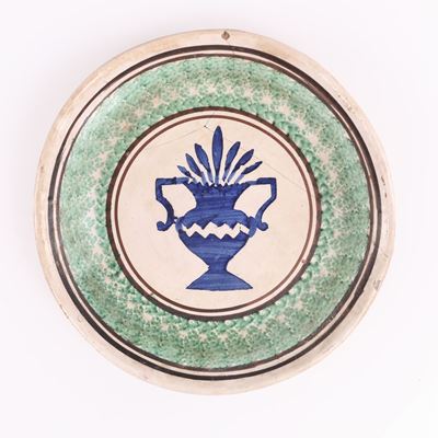 Grande Piatto in Ceramica, Sicilia