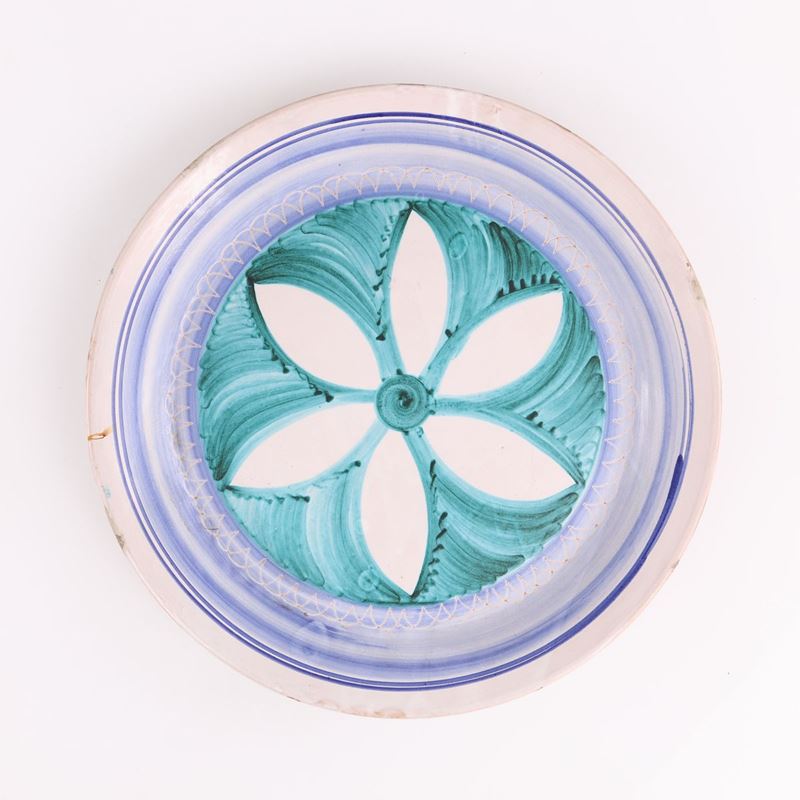 Grande Piatto in Ceramica, Sicilia