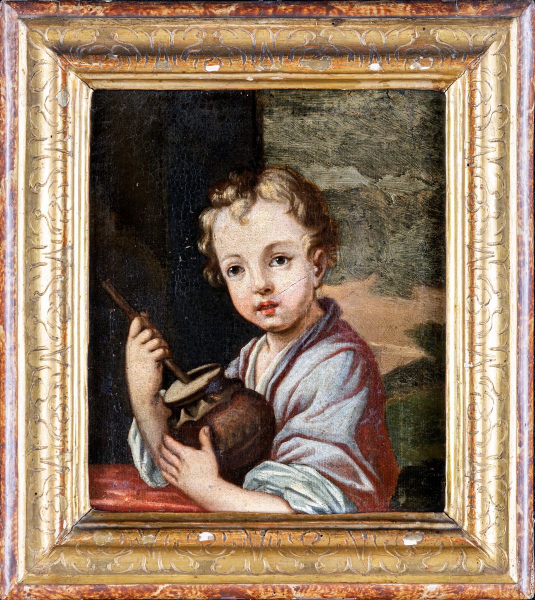 Antonio Amorosi - A) Fanciullo con Zagola B) Fanciullo con Uva