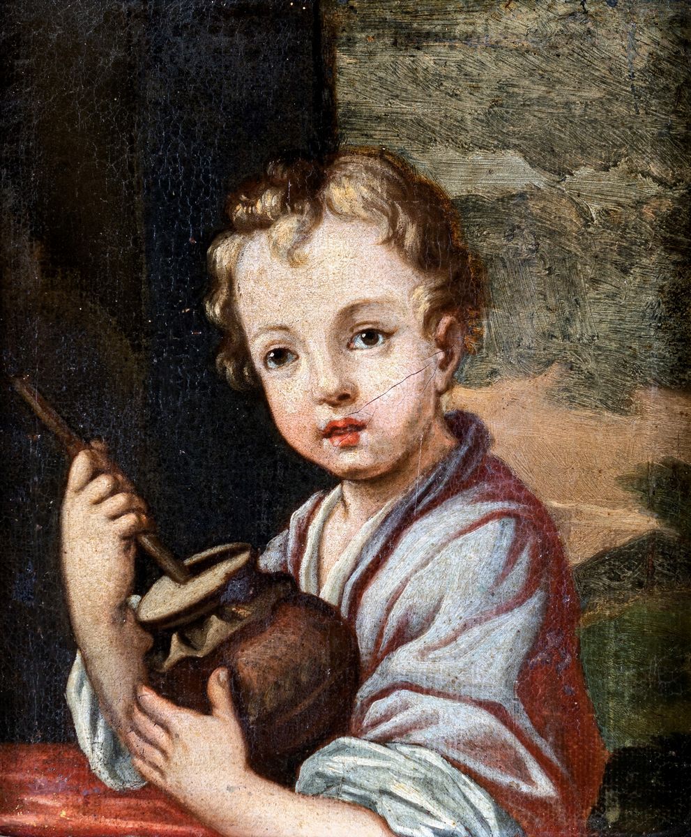 Antonio Amorosi - A) Fanciullo con Zagola B) Fanciullo con Uva