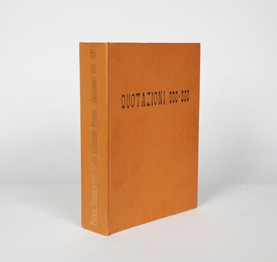 Alessio Cannistraro. Pittura Contemporanea delle Collezioni Private - Quotazioni 900/800 (1972-73...