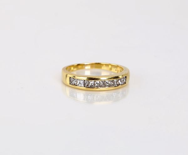 Anello in oro e brillanti