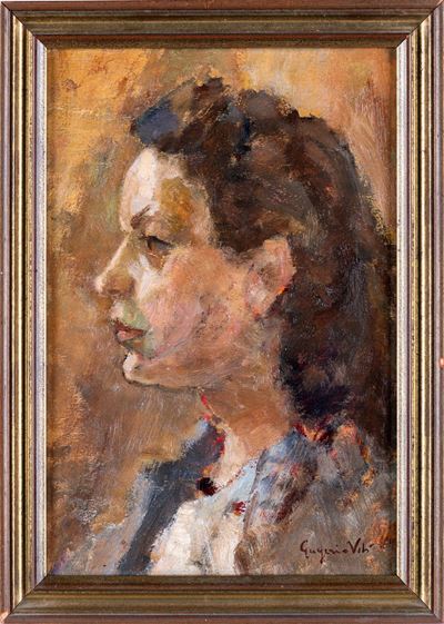Recto: Profilo di Donna - Verso: Studio di Figura