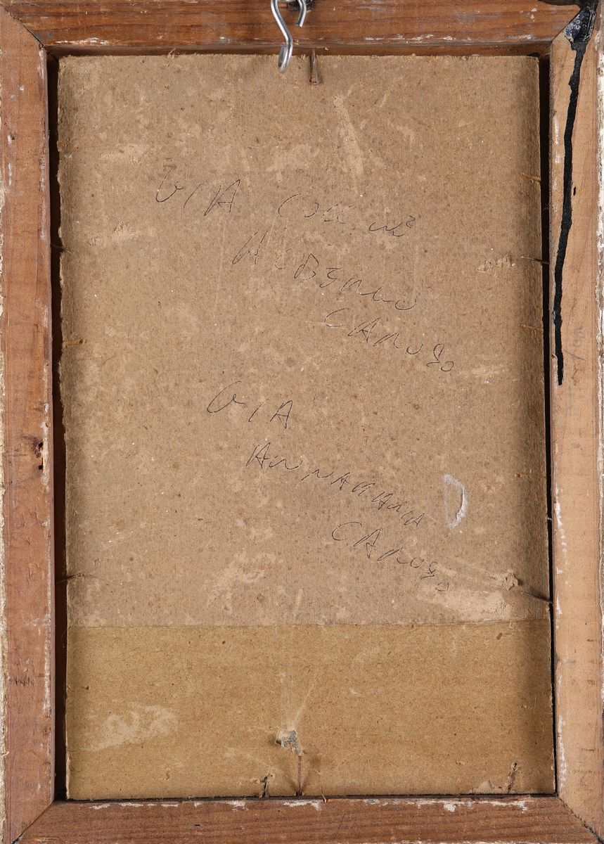 Pittore della Seconda Metà del XIX Secolo - Strada di Paese