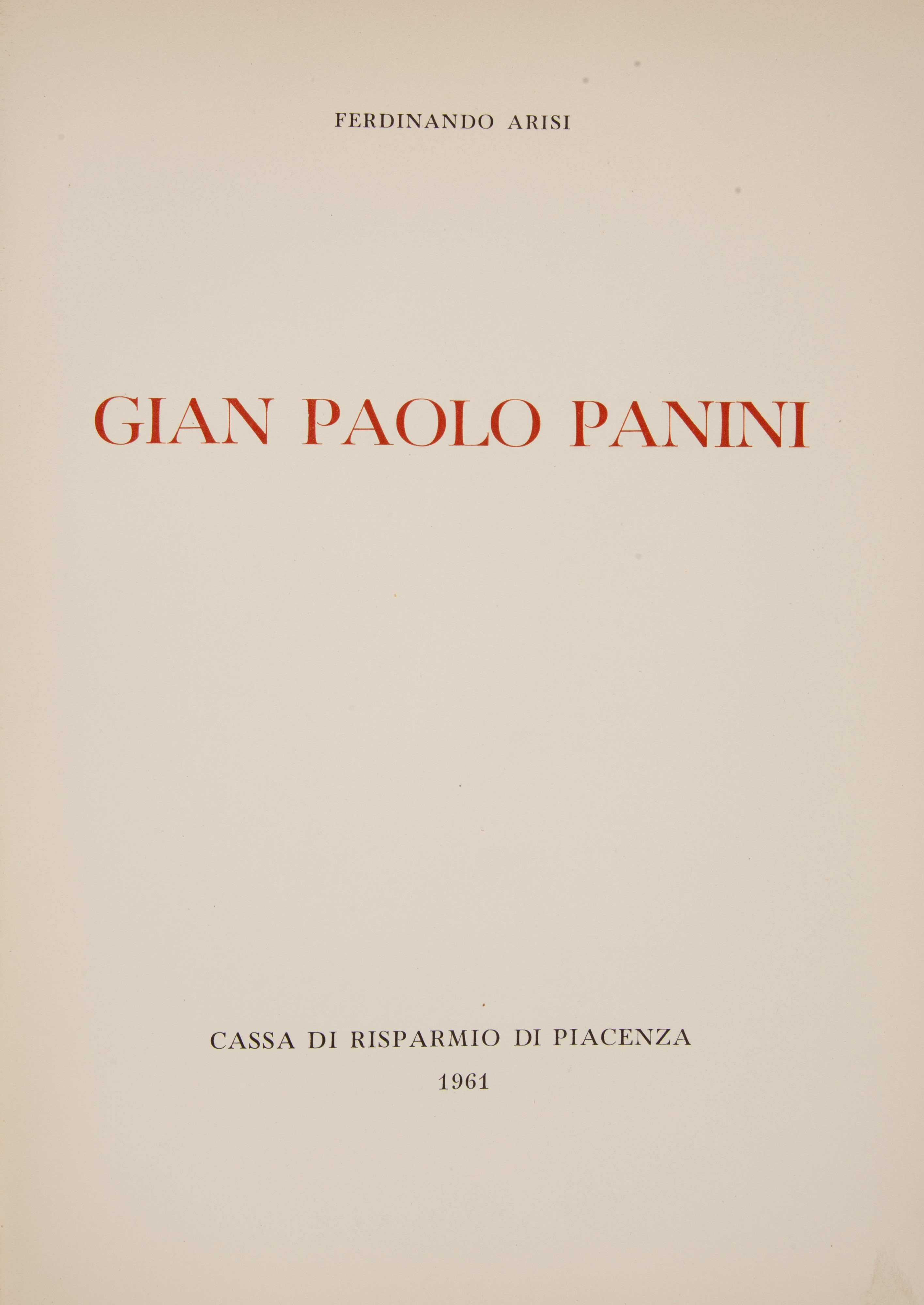Ferdinando Arisi, Gian Paolo Panini (cassa di Risparmio di Piacenza)