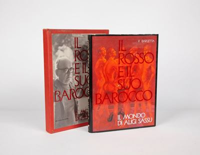 Riccardo Barletta. il Rosso È il Suo Barocco il Mondo di Aligi Sassu. con Dedica Autografa del Ma...