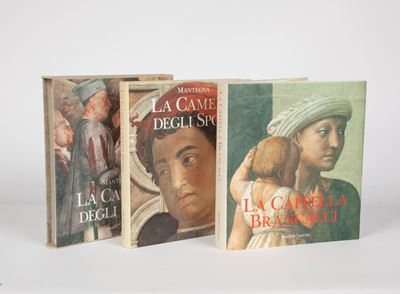 U. Baldini. la Cappella Brancacci - M. Cordaro. Mantegna la Camera degli Sposi