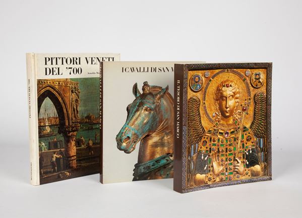 Tre libri d'arte di argomento veneziano