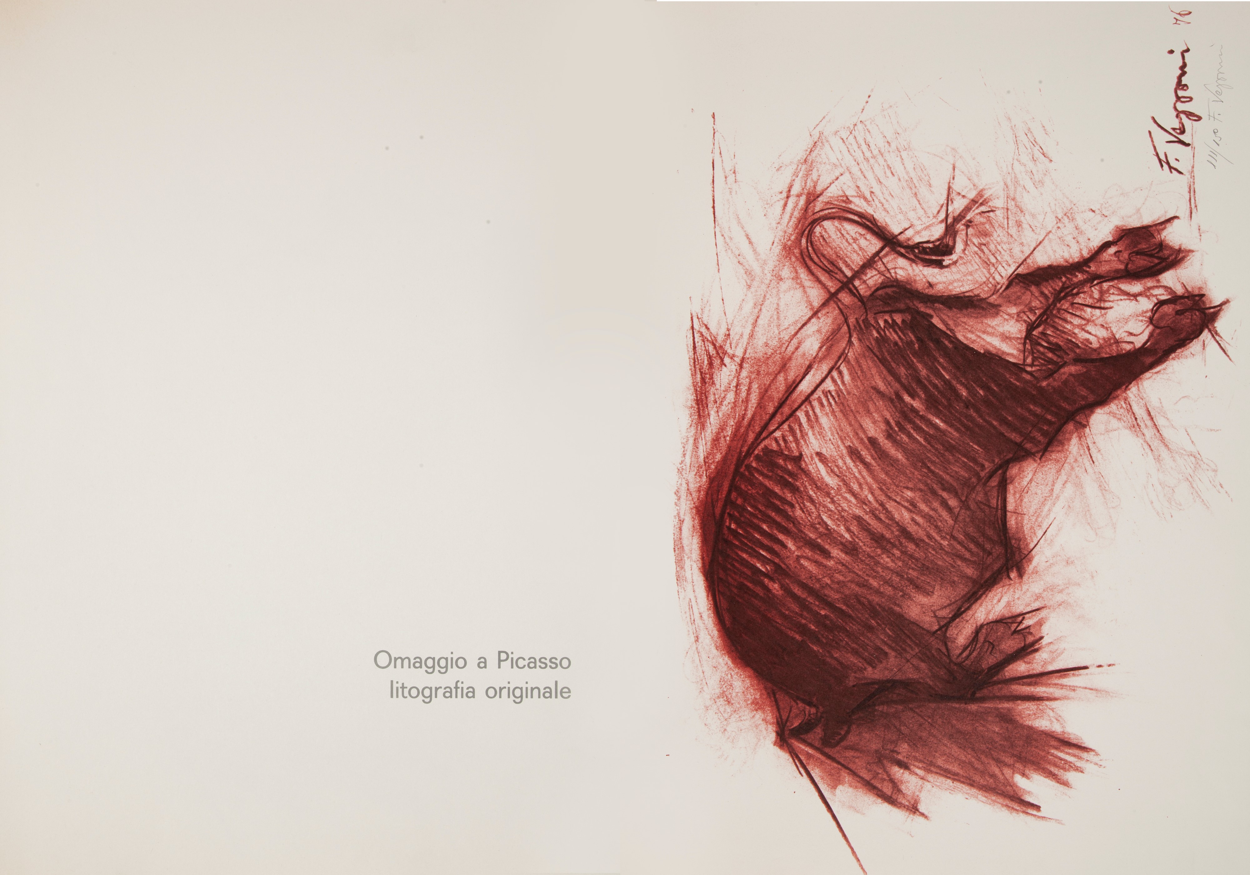 Bruno Rosa. Picasso Periodo Blu e Rosa. Opera Monografica di Picasso. 24 Composizioni Litografich...