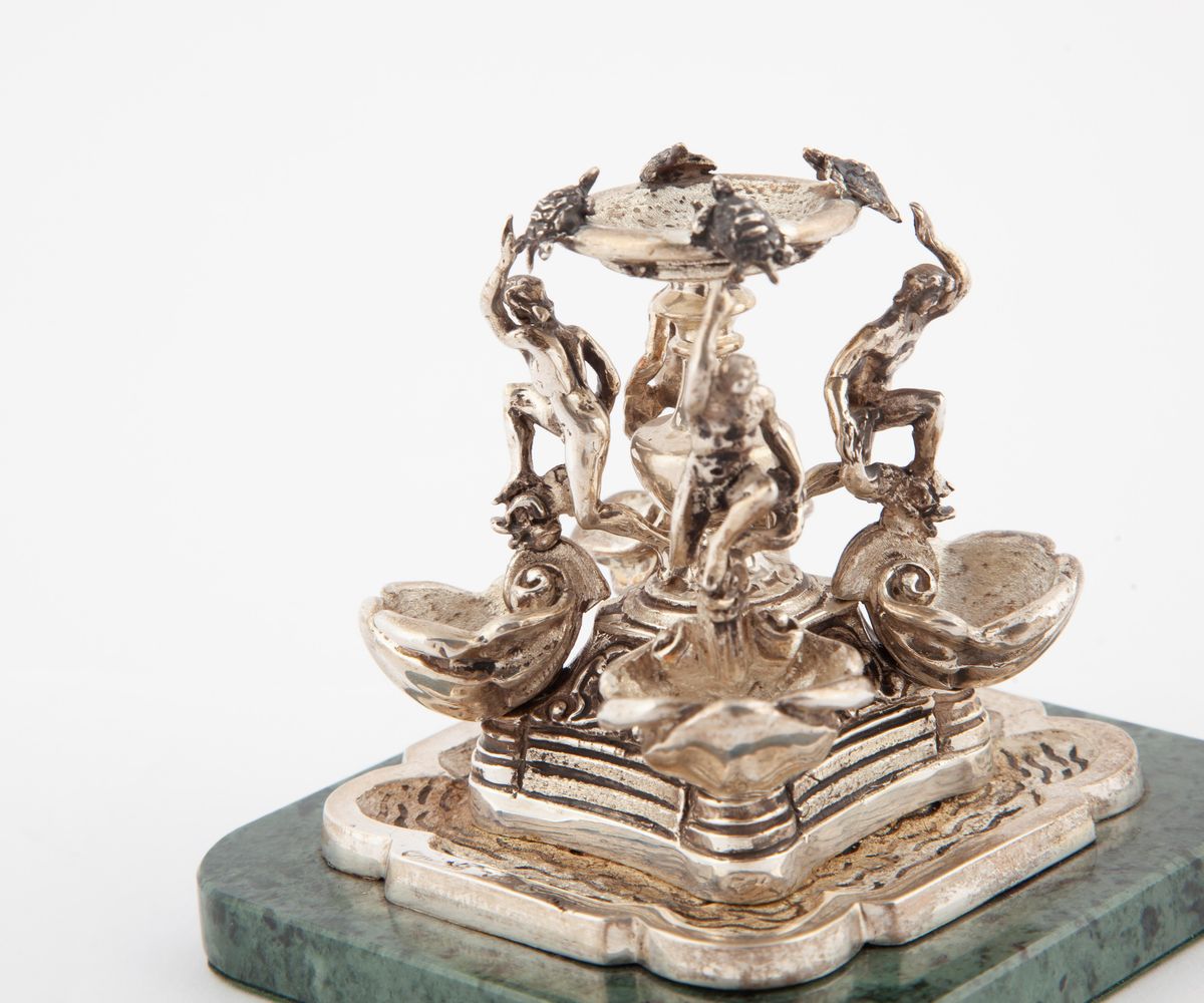 Modello della Fontana delle Tartarughe in Piazza Mattei a Roma