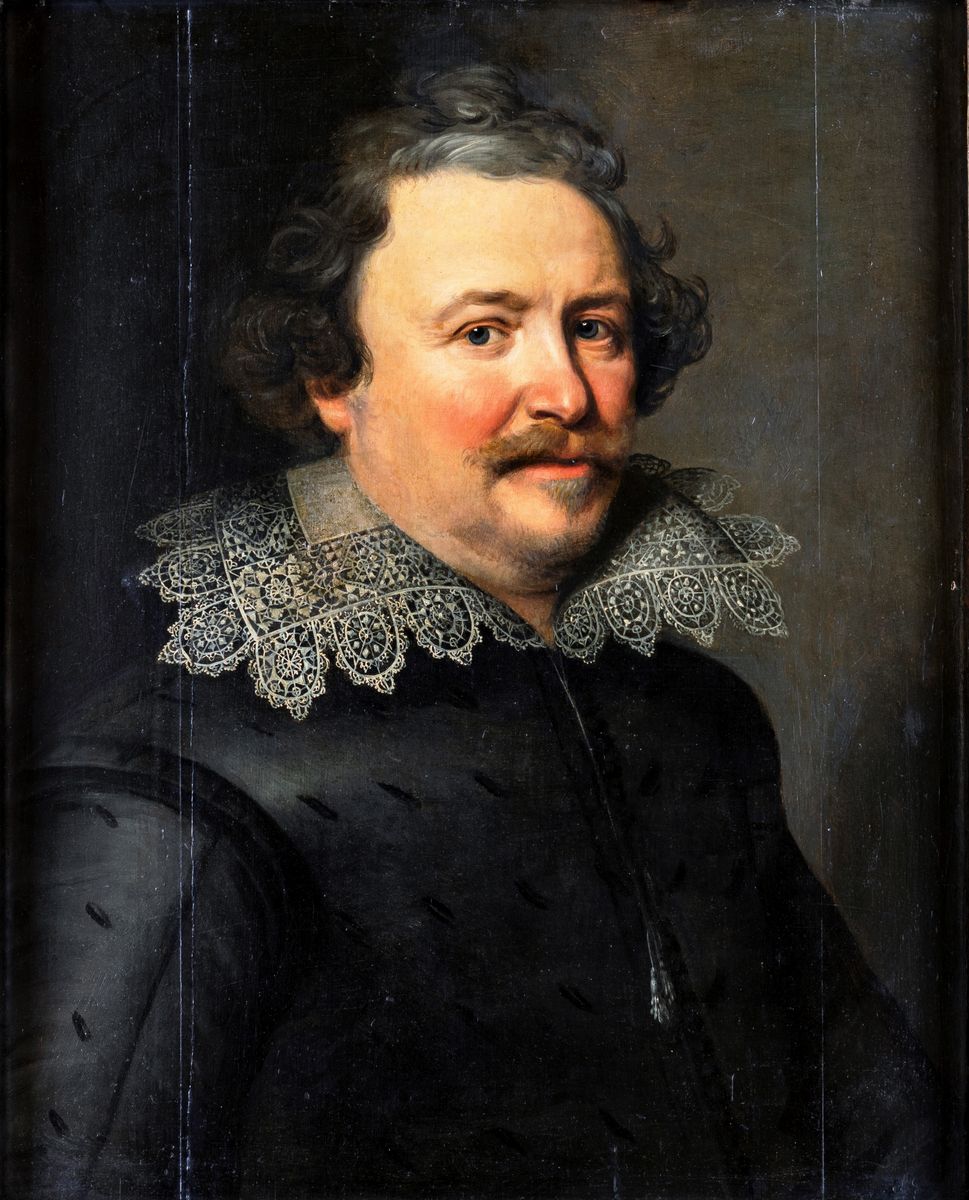 Scuola Fiamminga del XIX Secolo - Ritratto Virile