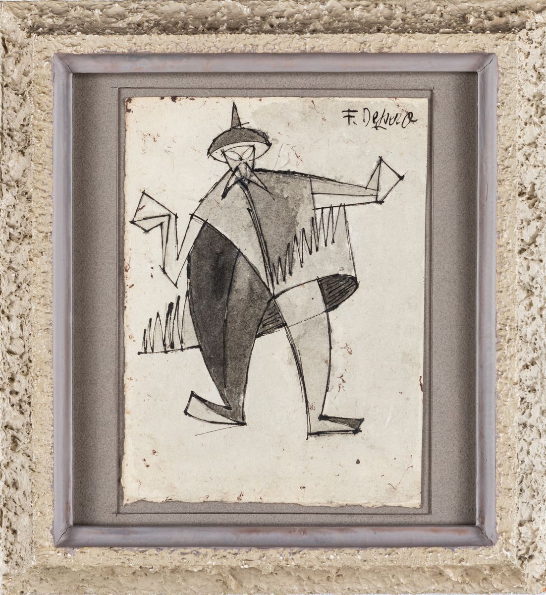Fortunato Depero - Costume per Mandarino Cinese da "il Canto Dell'usignolo"