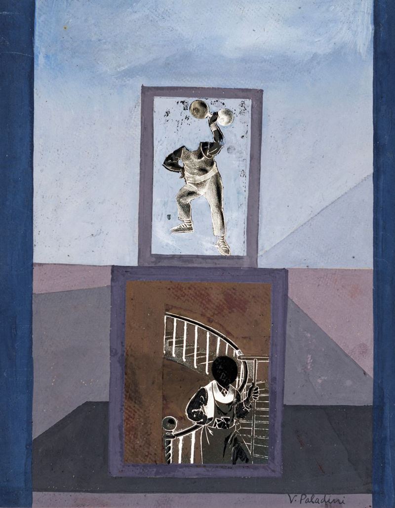 Vinicio Paladini - Collage di Figure