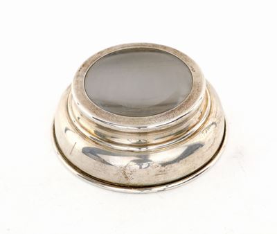 Lente D'ingrandimento da Tavolo con Struttura in Argento 925
