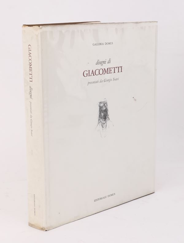 Giorgio Soavi. Disegni di Giacometti  (Editoriale Domus, Milano 1973)  - Asta Asta a Tempo - Libri d'Arte e da Collezione - Casa d'Aste Arcadia
