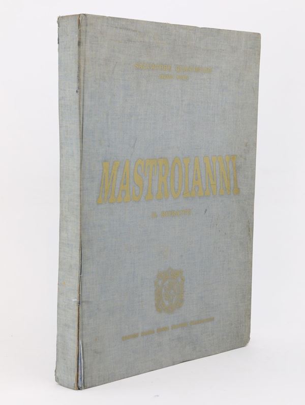 Salvatore Quasimodo. Mastroianni Il ritratto. Con dedica autografa del Maestro Umberto Mastroianni